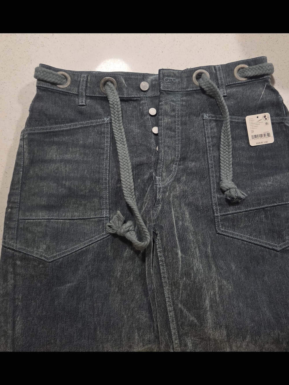 Free People Moxie Barrel Jeans - Picture 4 of 5